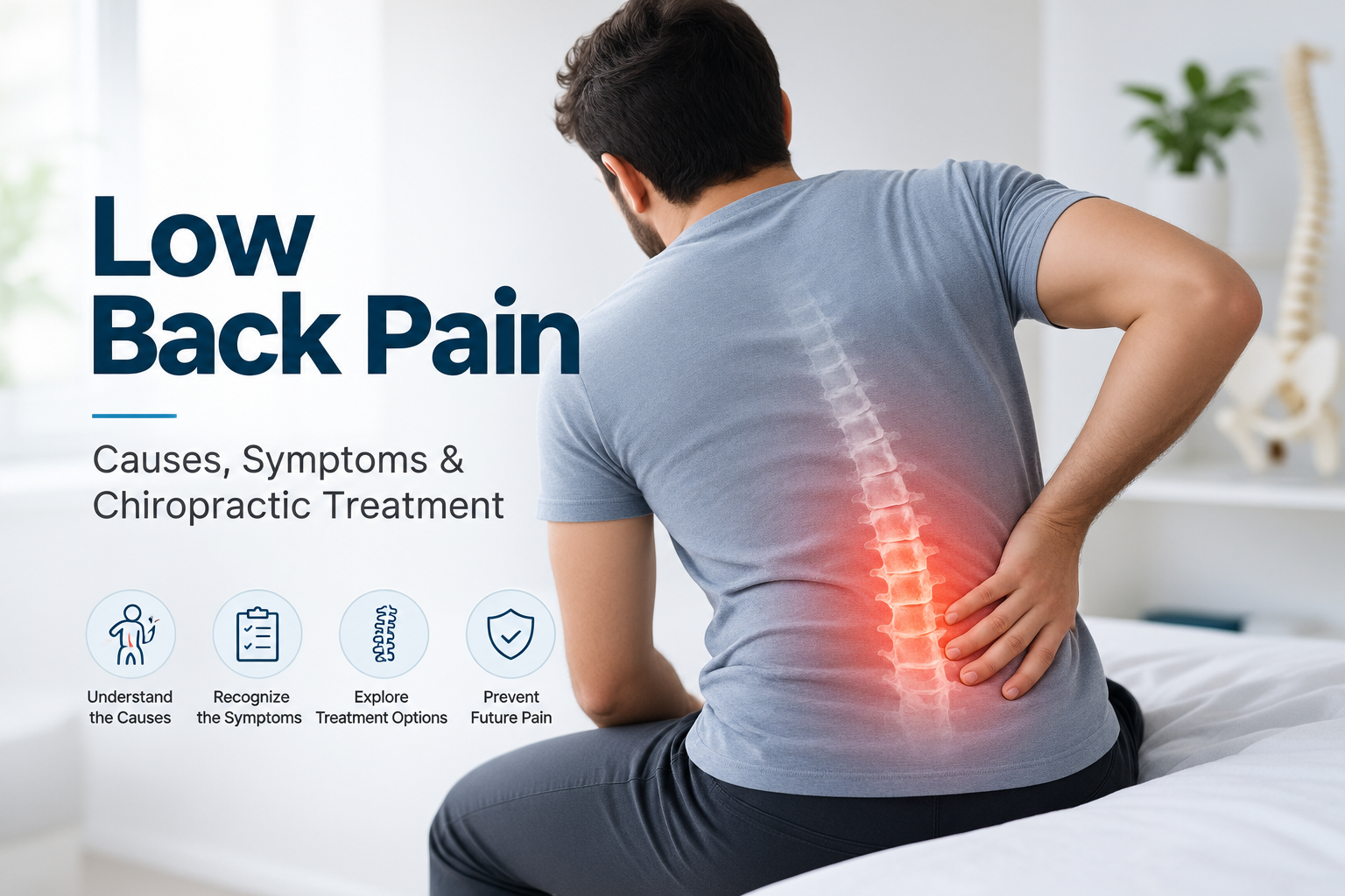 Low back pain causes, symptoms, and chiropractic treatment